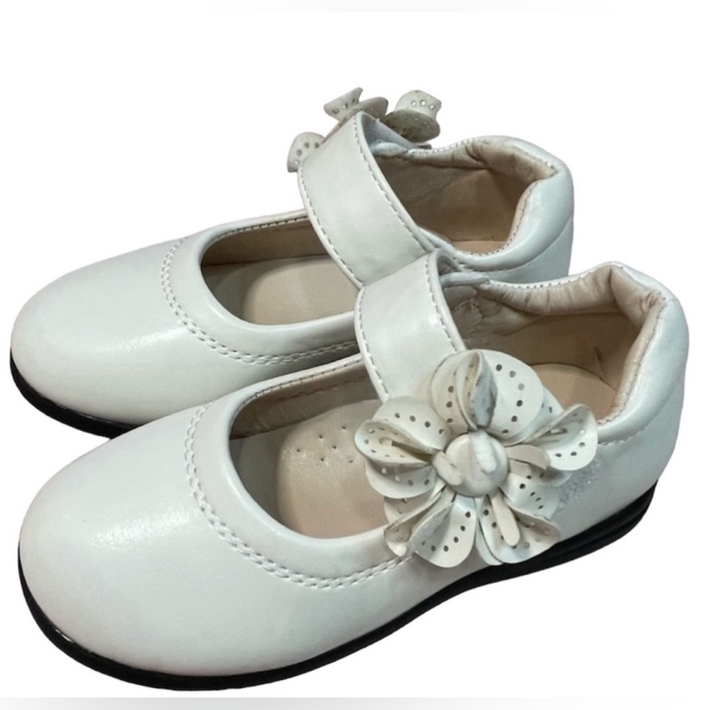 Girls' Flats School Shoes Leather Water Resistant School Shoes Big